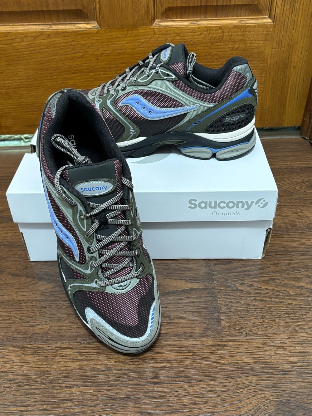 Saucony ProGrid Triumph 4 Fig Blue S70935-4 Size Men 13 / Women 14.5